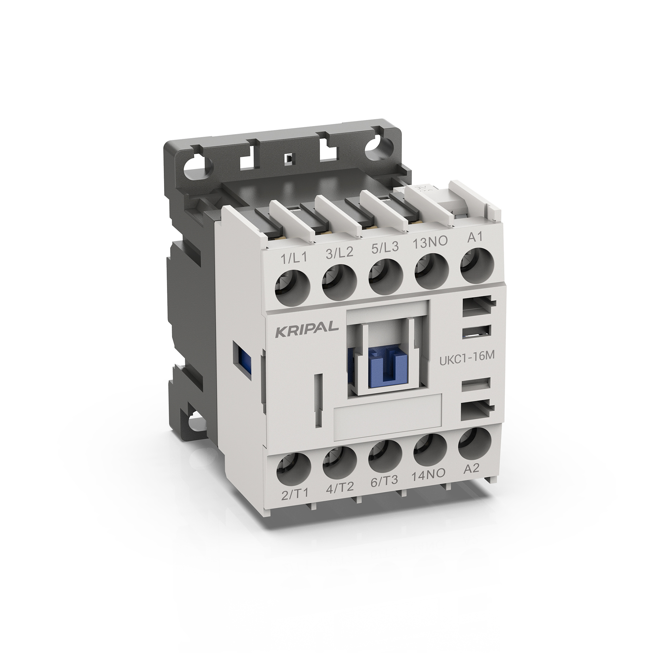 KRIPAL 16a mini contactor 3P ac contactor 110v 200v 380v AC magnetic contactor with electric contact