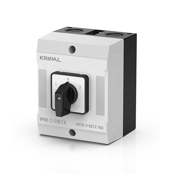 KRIPAL UKT0-316 3POLES 4 POLES 16A Electrical Switch 10-100A 230-440V Changeover Multi Positions Cam Rotary Switch