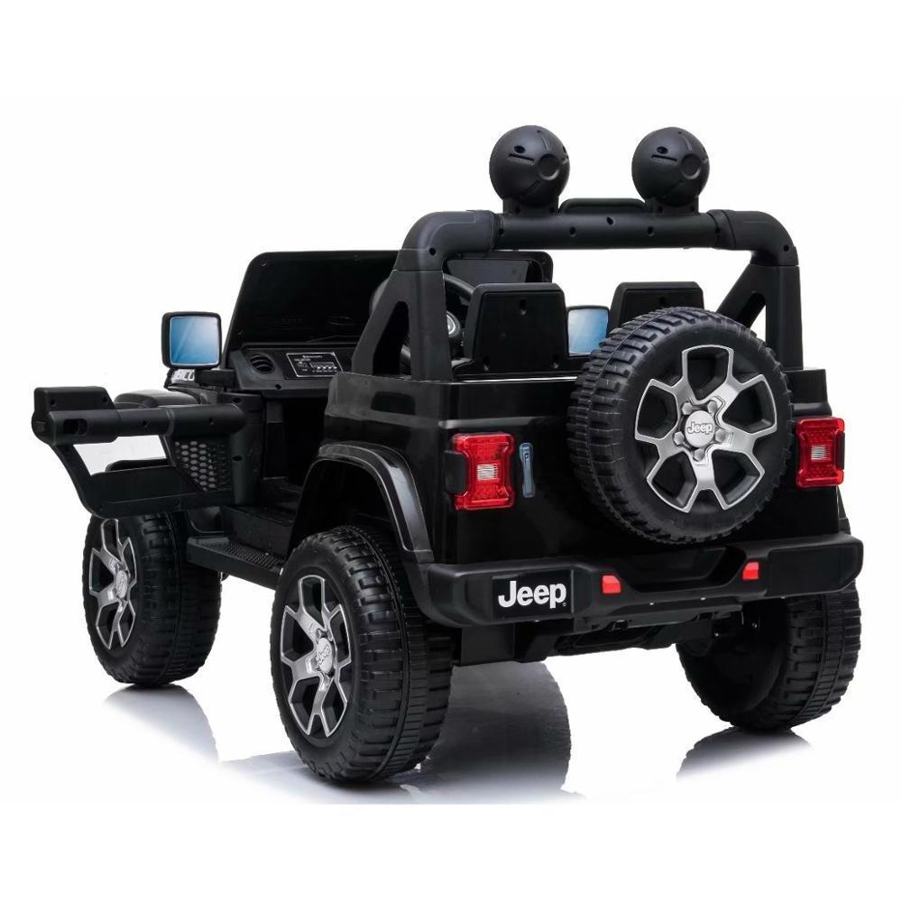 Kids Electric Car 12V Ride On Truck, Battery Powered Toy Car w/ Spring Suspension, Remote Control With LED Ride On Car Kids