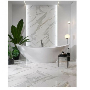 Anti Slip Unbreakable LArge Format 1200x2400 Water Resistance Marble Slab Interior Construction Glazed Tiles