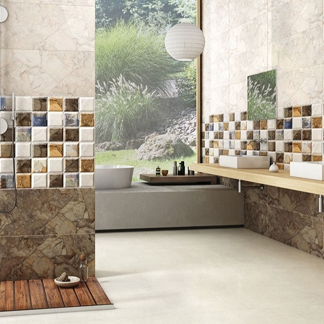 2022 Latest Designs 30x60 Wall Tiles Indoor Vitrified Decorative Kit Kat Bathroom Tiles Toilet Porcelain 1200x1200 Sensory Tiles