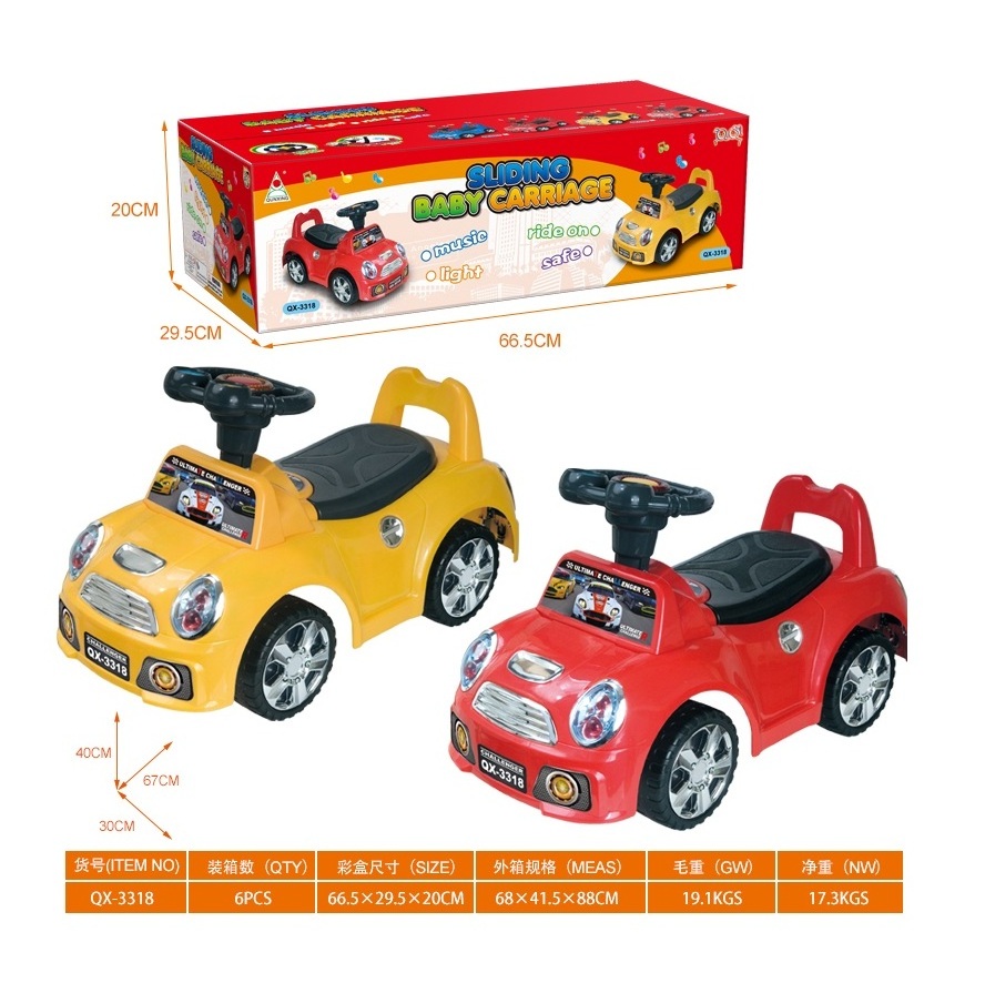 2023 Toys Cartoon Toy Cars Drive Steering Wheel Ride On Baby Car Children'S Mini Four-Wheelers With Storage Boxes For Kids