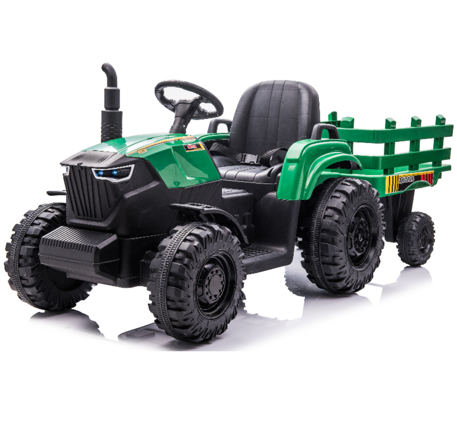 New Child Electric Tractor Truck Car With Trailer