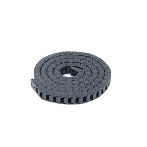 Height 7/8/10mm small size plastic energy chain flexible robot machine rolling cable tray