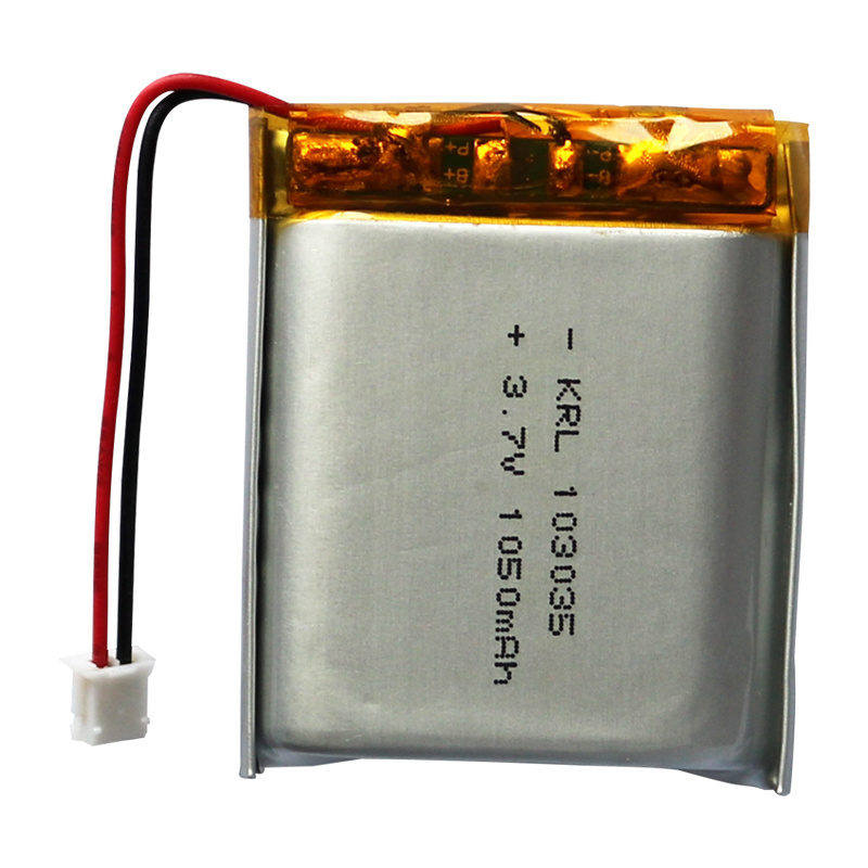 3.7v Lipo Battery 1050mAh 103035 for Fiber Optic Tester Approved KC/CE/IEC/MSDS