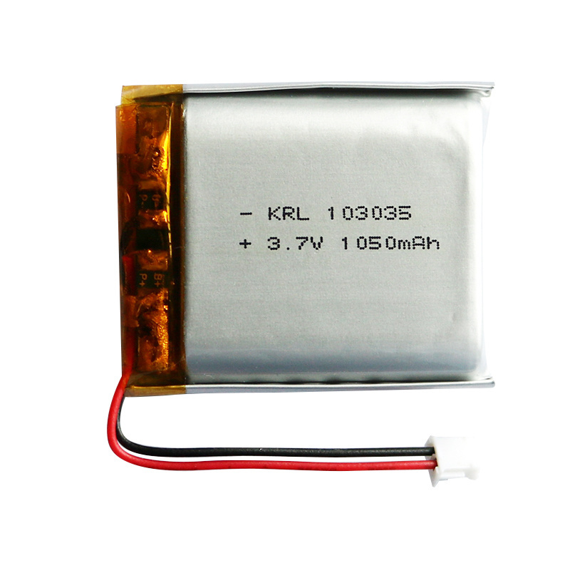 3.7v Lipo Battery 1050mAh 103035 for Fiber Optic Tester Approved KC/CE/IEC/MSDS