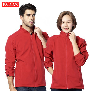 RTS Cheap Price Unisex Blank Outerwear Softshell wind Jackets Without Hood