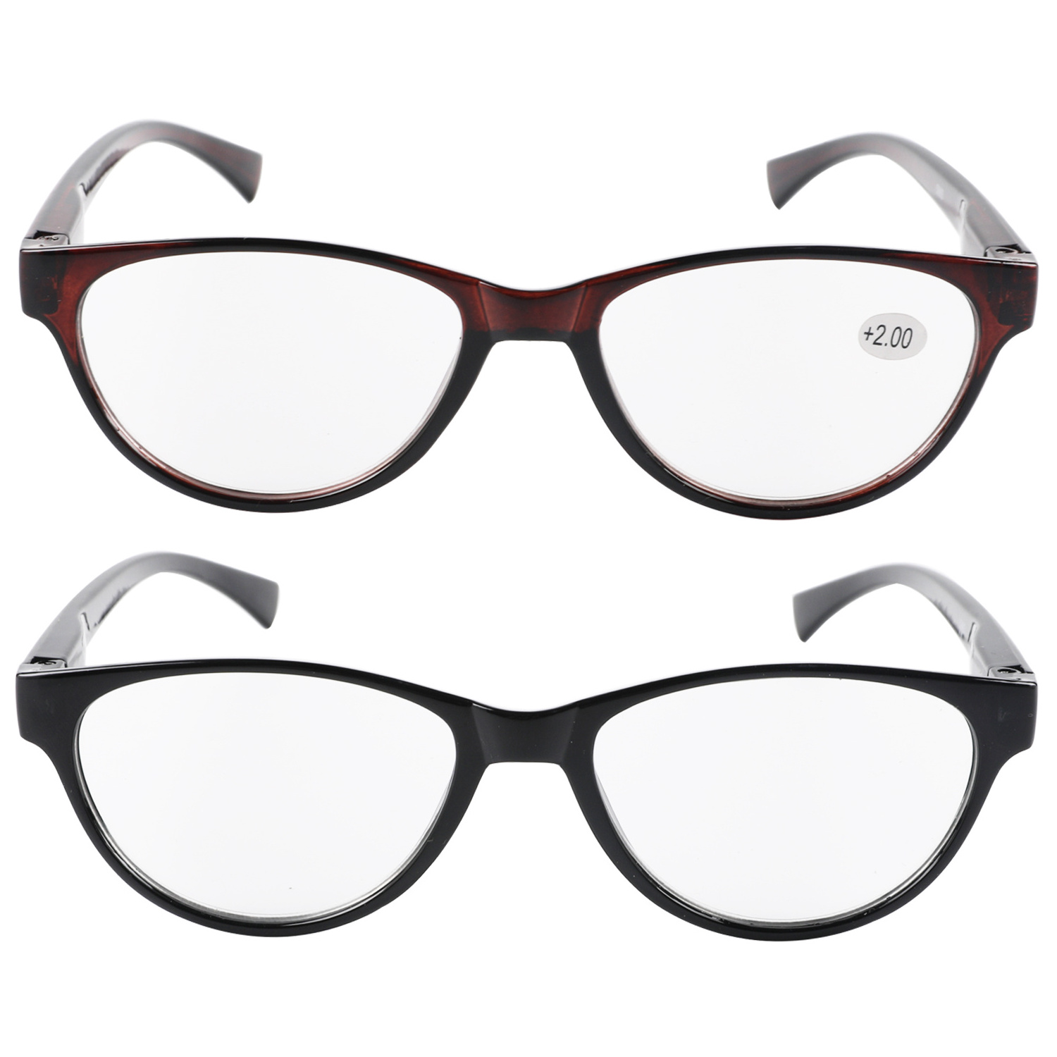 Cross-border trade reading glasses HD elderly glasses Fashion spring leg red elderly reading reading glasses