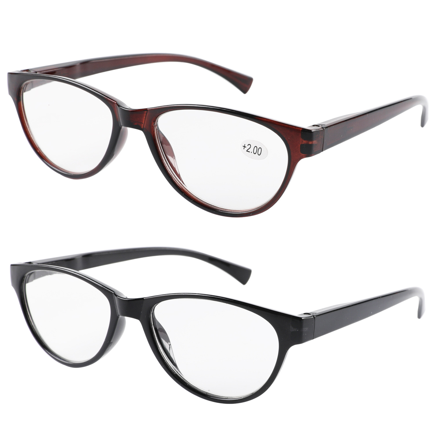 Cross-border trade reading glasses HD elderly glasses Fashion spring leg red elderly reading reading glasses