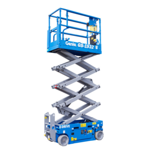 Cost-Effective Aerial Lift Work Platform 5.6m Used Genie Mobile Electric Scissor Lifts For Sale