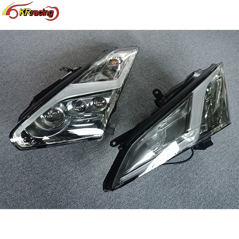 Upgrade 2017 VER Car Headlight Car Front Lip Front Light For Nissan GTR R35 BodyKit 2008-2018