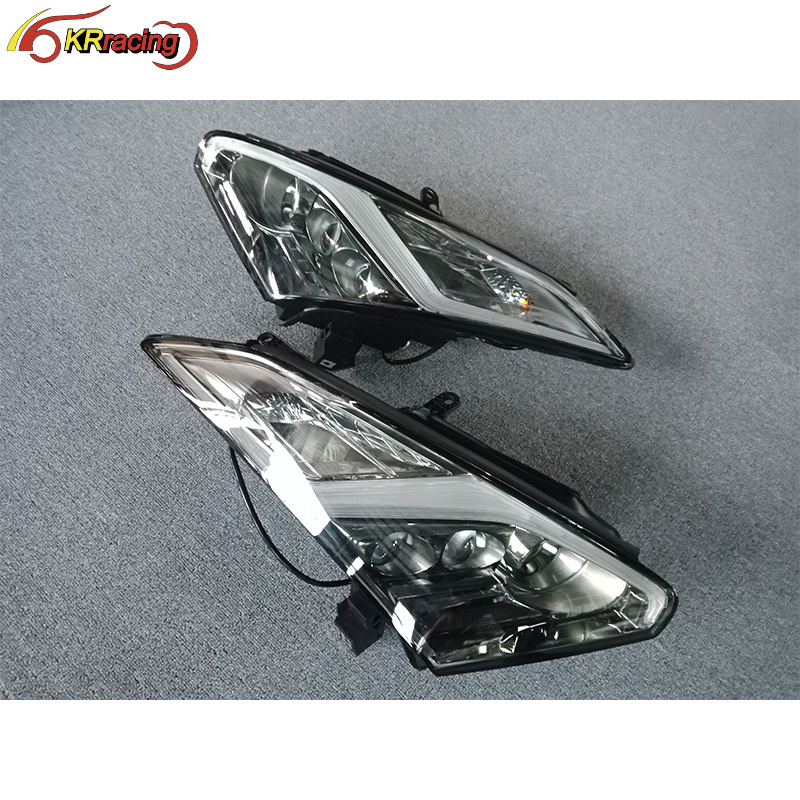 Upgrade 2017 VER Car Headlight Car Front Lip Front Light For Nissan GTR R35 BodyKit 2008-2018