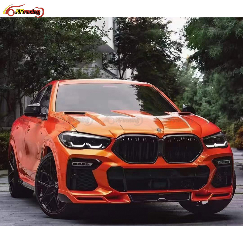 Larte Style Carbon Fiber Body Kit With Hood For BMW Body Kit X6 G06 2020-2022