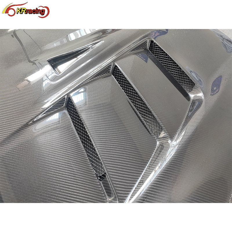 Top Secret Style Carbon Fiber Car Bonnet Hood For Nissan GTR R35 Body kit R35 Carbon Fiber 2017-2020