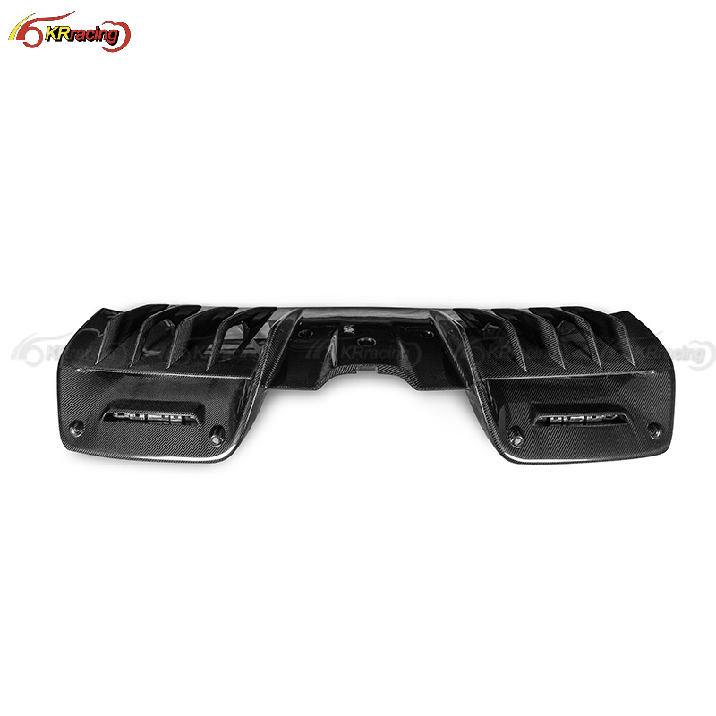 OEM Style Dry Carbon Fiber Car Rear Diffuser For Ferrari SF90 Car Parts 2019-2022 Carbon Fiber