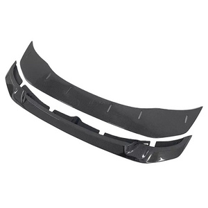 GTS Style Carbon Fiber 2Pcs Front Bumper Lip Splitter For BMW F80 M3 F82 M4 2015-2019