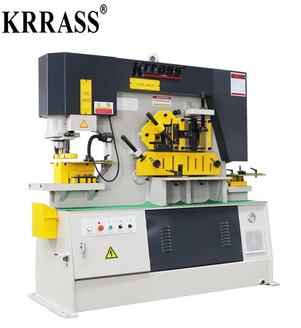 IN STOCK KRRASS Q35Y 20 multi-function five in one hydraulic ironworker punching machine