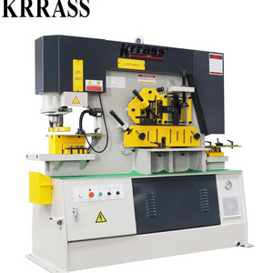 IN STOCK KRRASS Q35Y 20 multi-function five in one hydraulic ironworker punching machine