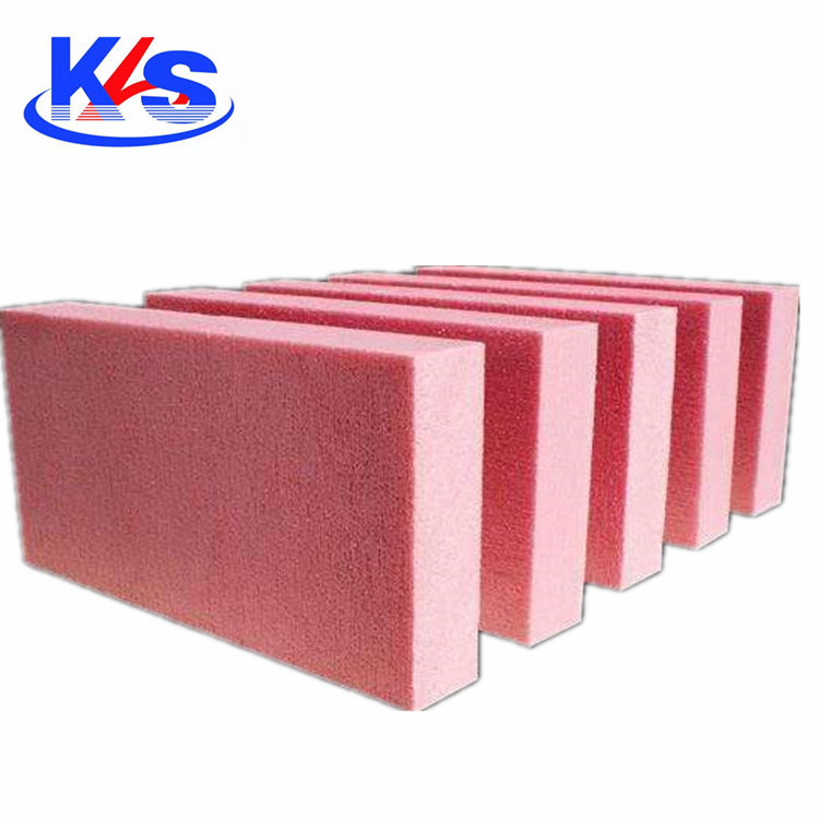 KRS thermal insulation extruded polystyrene XPS foam board, High Density polyurethane foam sheets