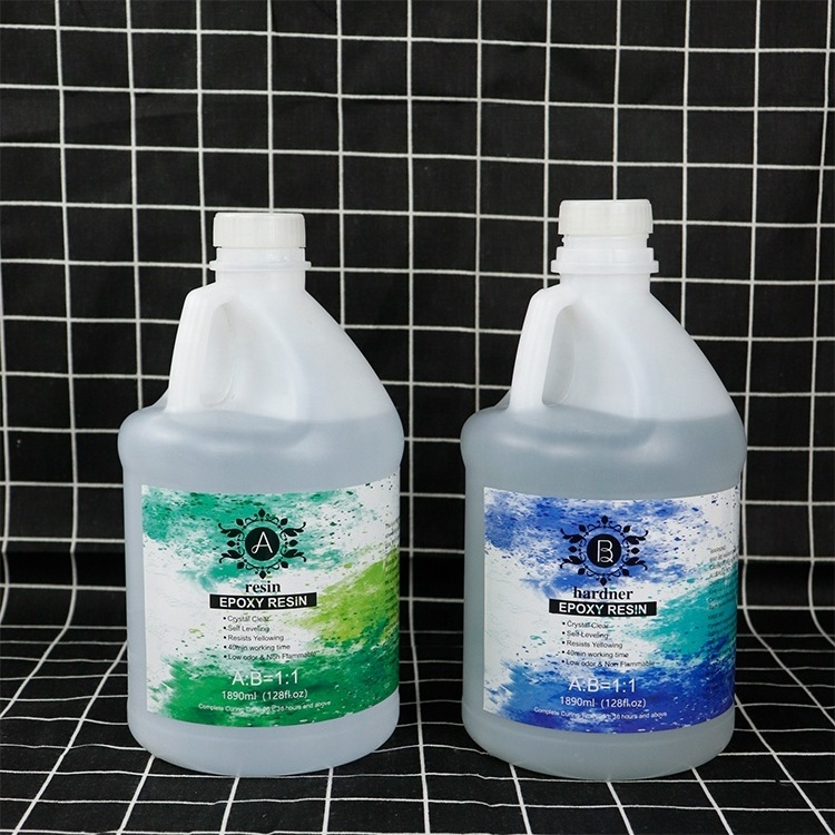 Gallon Tray Keychain Floor Pigment Table Epoxy Resin Beads Small Metallic Casting Set Gallon AB Glue