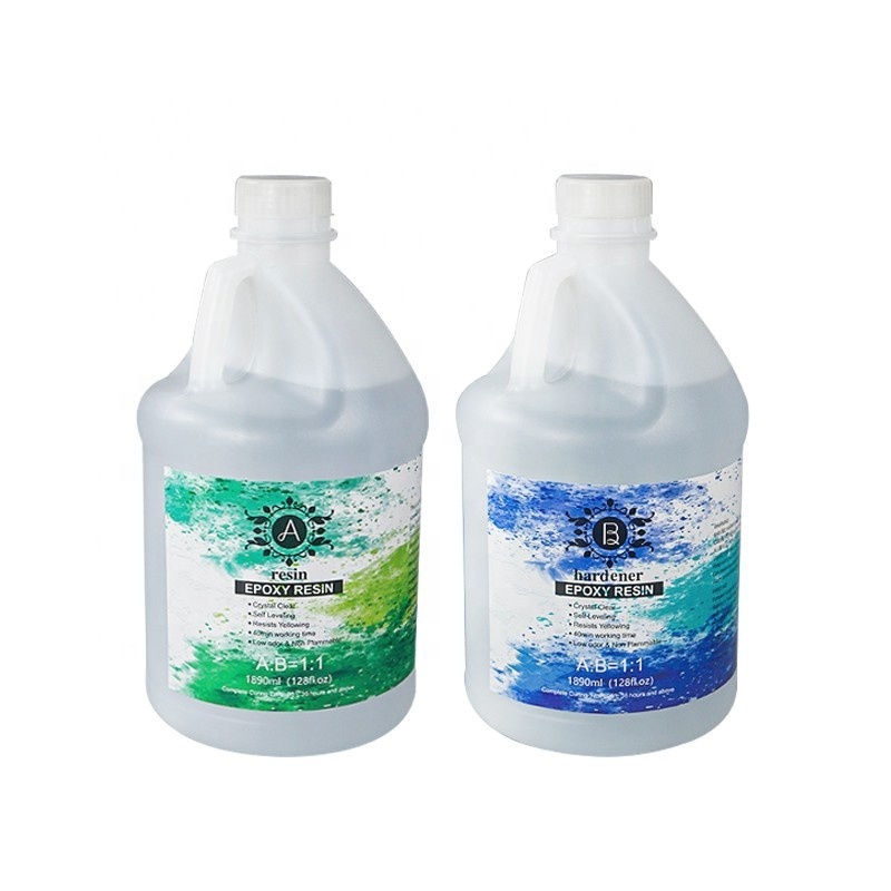 Epoxy Resin Pakistan Hardener Price Food Grade Total Boat Super Clear Hardner AB 1:1 Gallon Glue