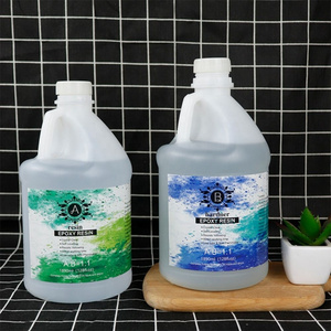 Environmentally Friendly Marine Epoxy Resin Biodegradable Deep Pour 2 Part Wood Epoxy Resin Gallon Glue