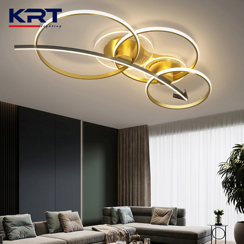 LED Light for Home Minimalist Ceiling Lighting Dim Flat Room Decorative Living Room Bedroom Kitchen Warm Lamp