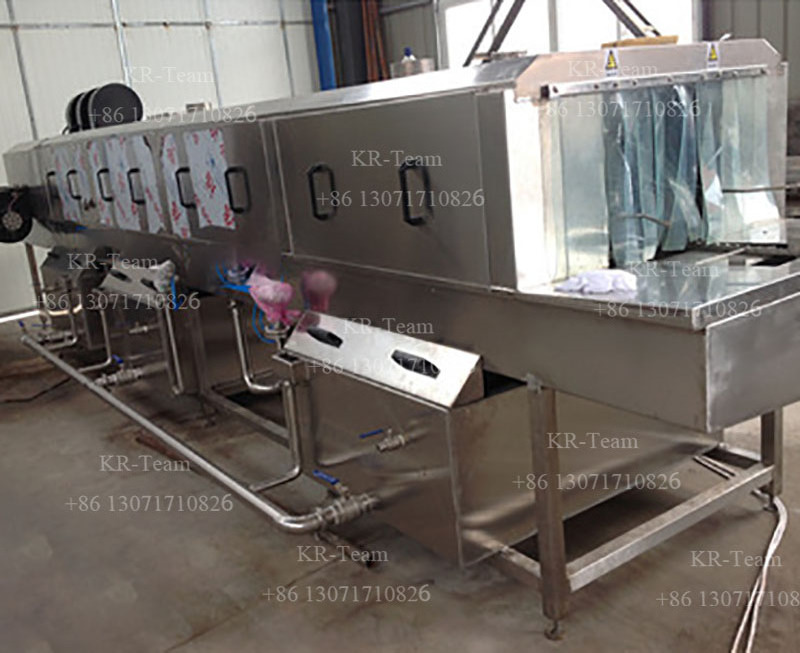 Trash Can Cleaner Source Manufacturer Customized Strong Cleaning Decontamination Basket Washer Oil Drum Cleaning Machine