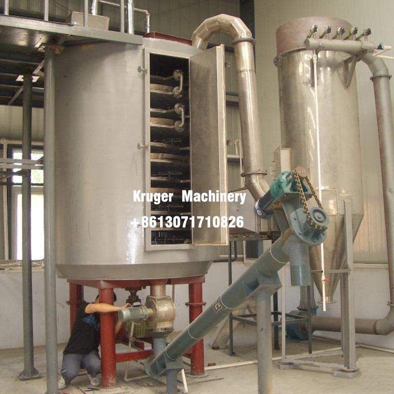 Aluminum hydroxide pea powder iron peroxide dye fast rotating fast dryer Vibrating fluidized bed dryers