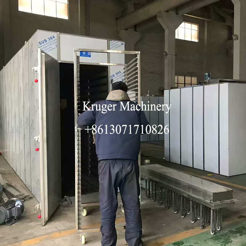 China Factory Large Capacity Tunnel Hot Air Circulation Oven Dryer