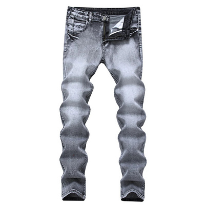 2024 Men Straight Leg Jeans Casual Denim Long Pants Slim Fit  Breathable Denim Jeans Autumn Denim Jeans Pants Men