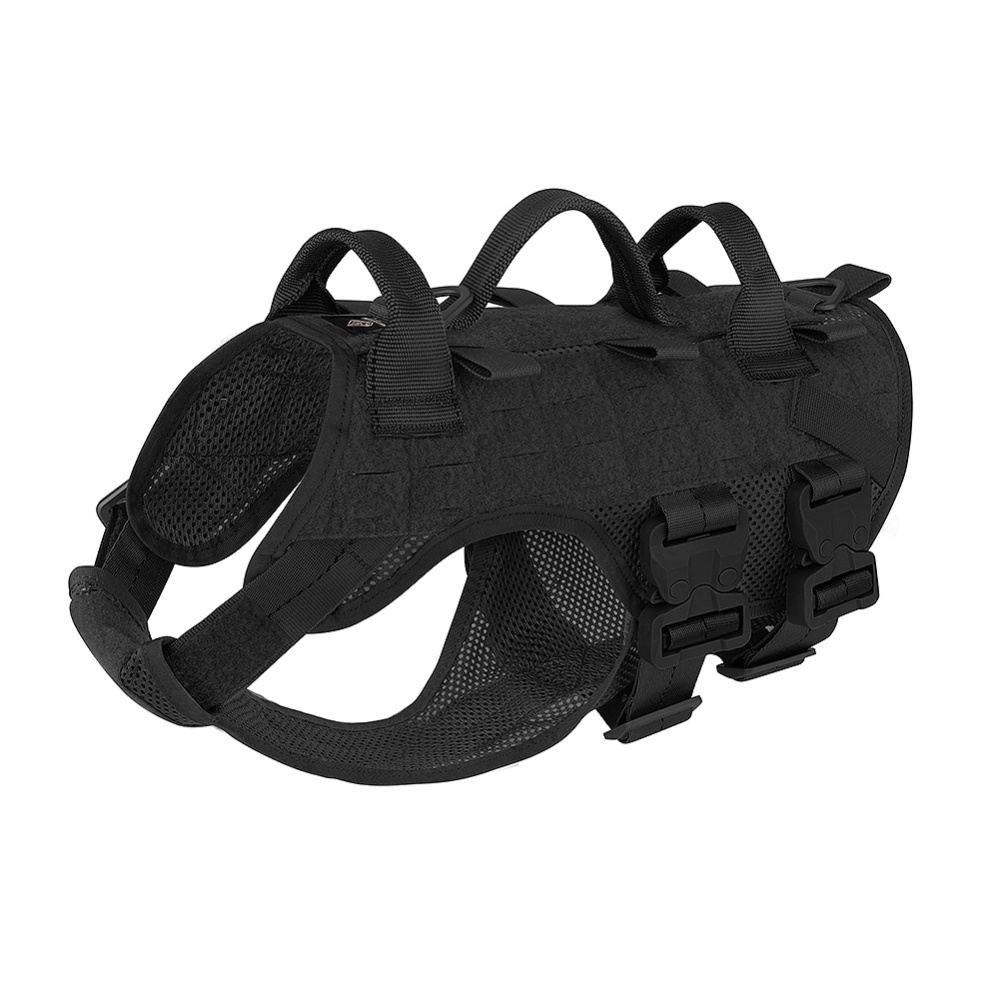 KRYDEX Outdoor Oxford Pet Adjustable Padded Hunting Training Chest Harness Service Dog Tactical Vest