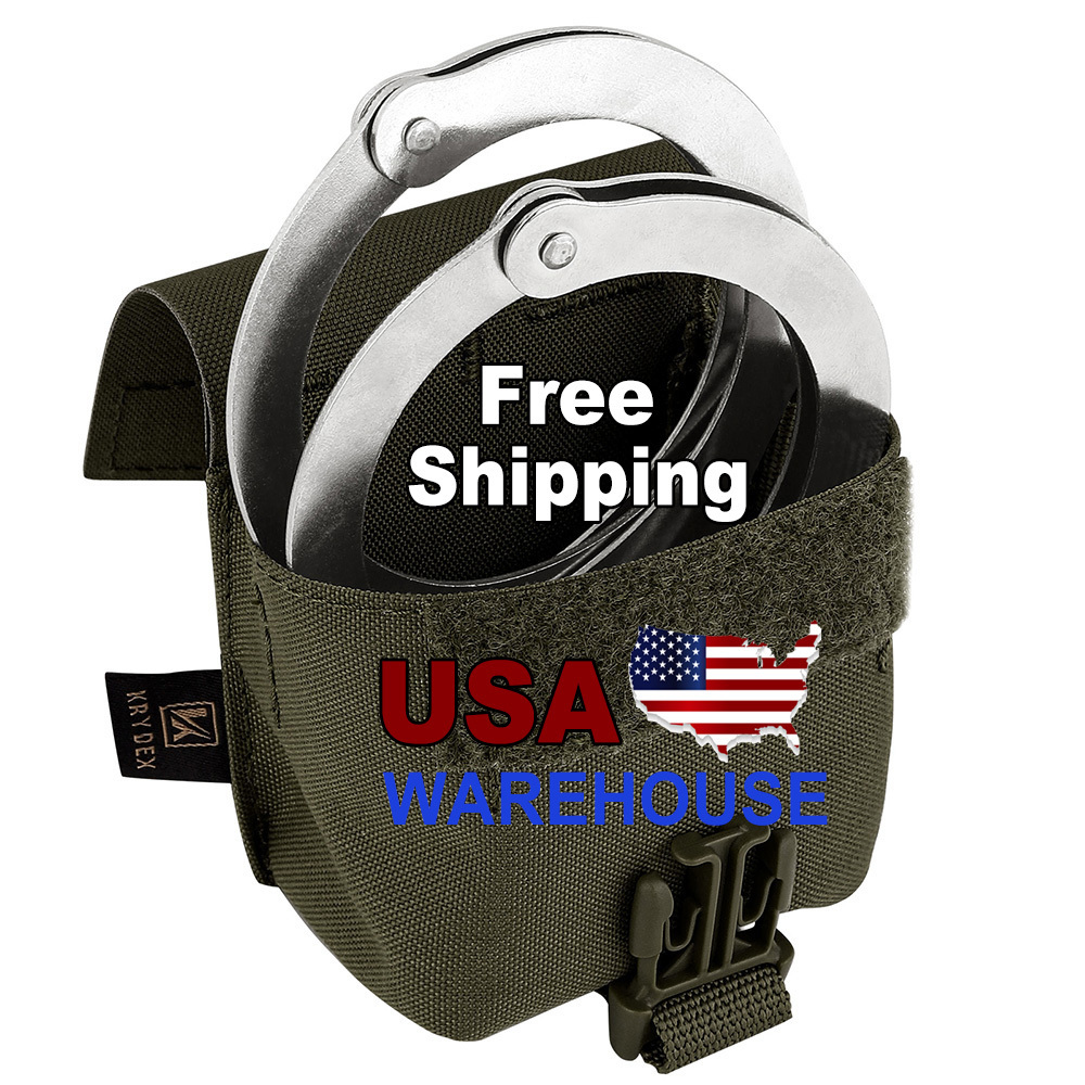 USA Warehouse KRYDEX Tactical Molle HGrenade Case Waist Bag Pouch Multi Functional Grenade Case Pouch