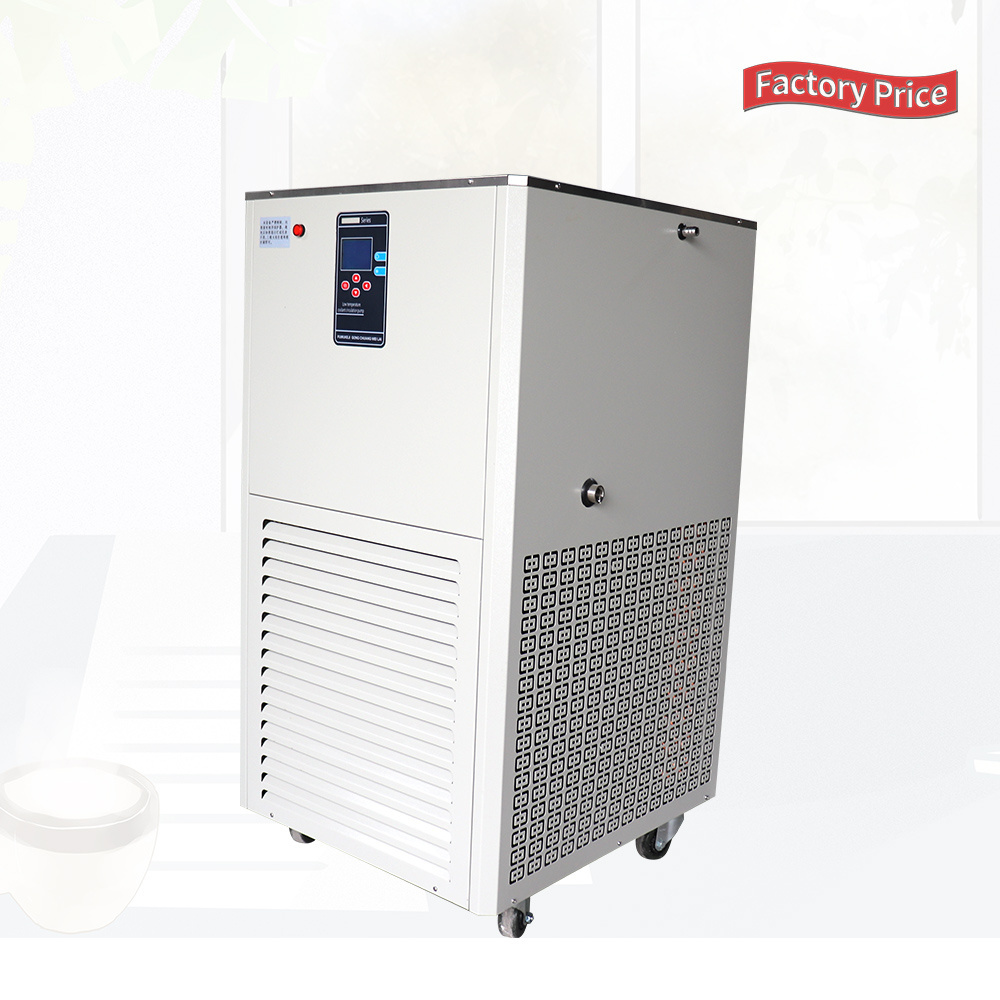 DLSB Lab Chiller with Low temperature circulating bath for cooling jacket glass reactor and rotary evaporator rotovap