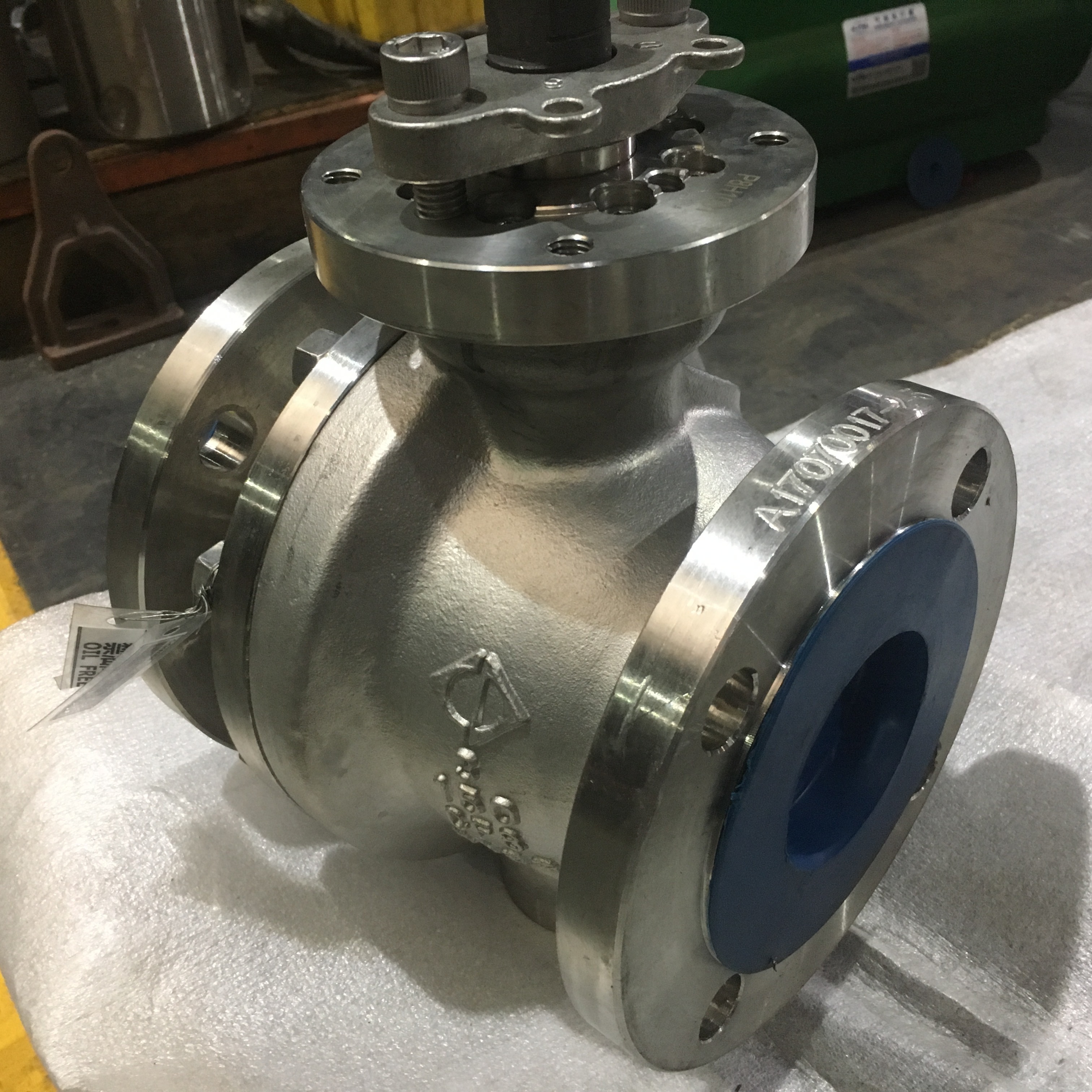 Fire safe API 607 3 inch float valve stainless ball valve