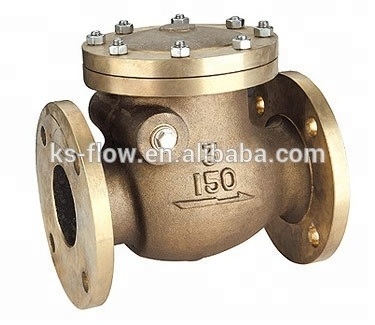 KSFLOW Bronze swing check valve price brass check valve