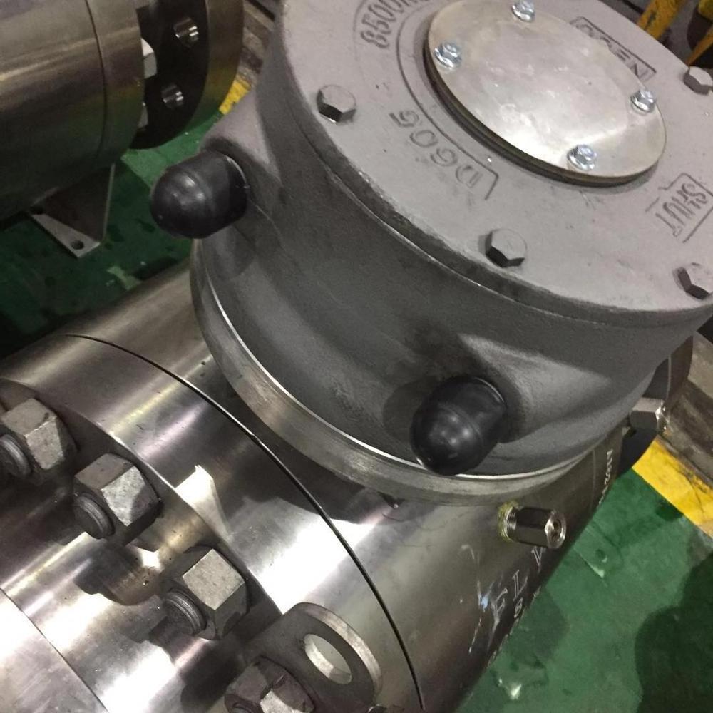 6 inch natural gas cf8m stainless steel ball valve