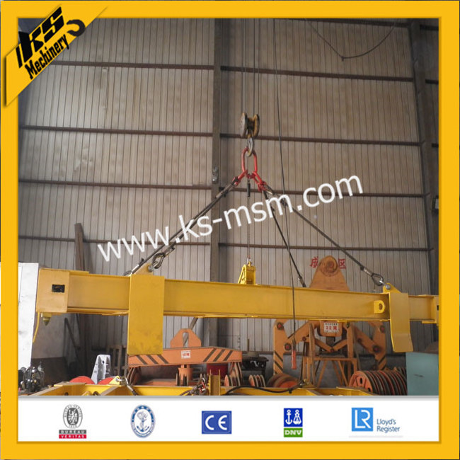 Container lifting spreader beam