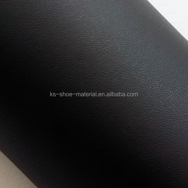 KSGT-R08D nappa genuine cow leather for school shoes thickness 1.4mm-1.6mm black color dry craft made in Jinjiang