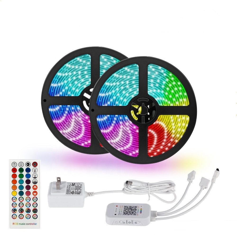 Customized firework smart 5050 cuttable decorating light cove led strip light usb