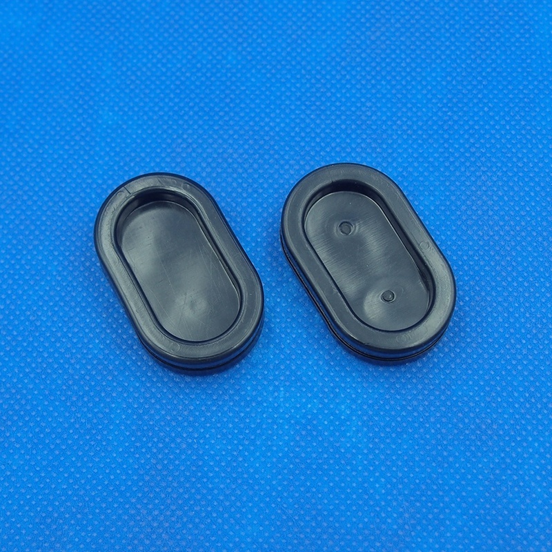 Cable Wiring Wire Rubber Oval Closed Blanking rubber cable grommet