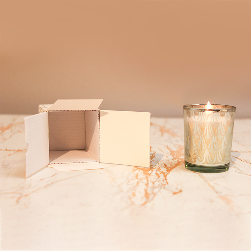 Wholesale Custom Luxury Drawer Paper Candle Packaging Gift Box Wonderful Gift Wedding Box for candle For Candle Jar Package