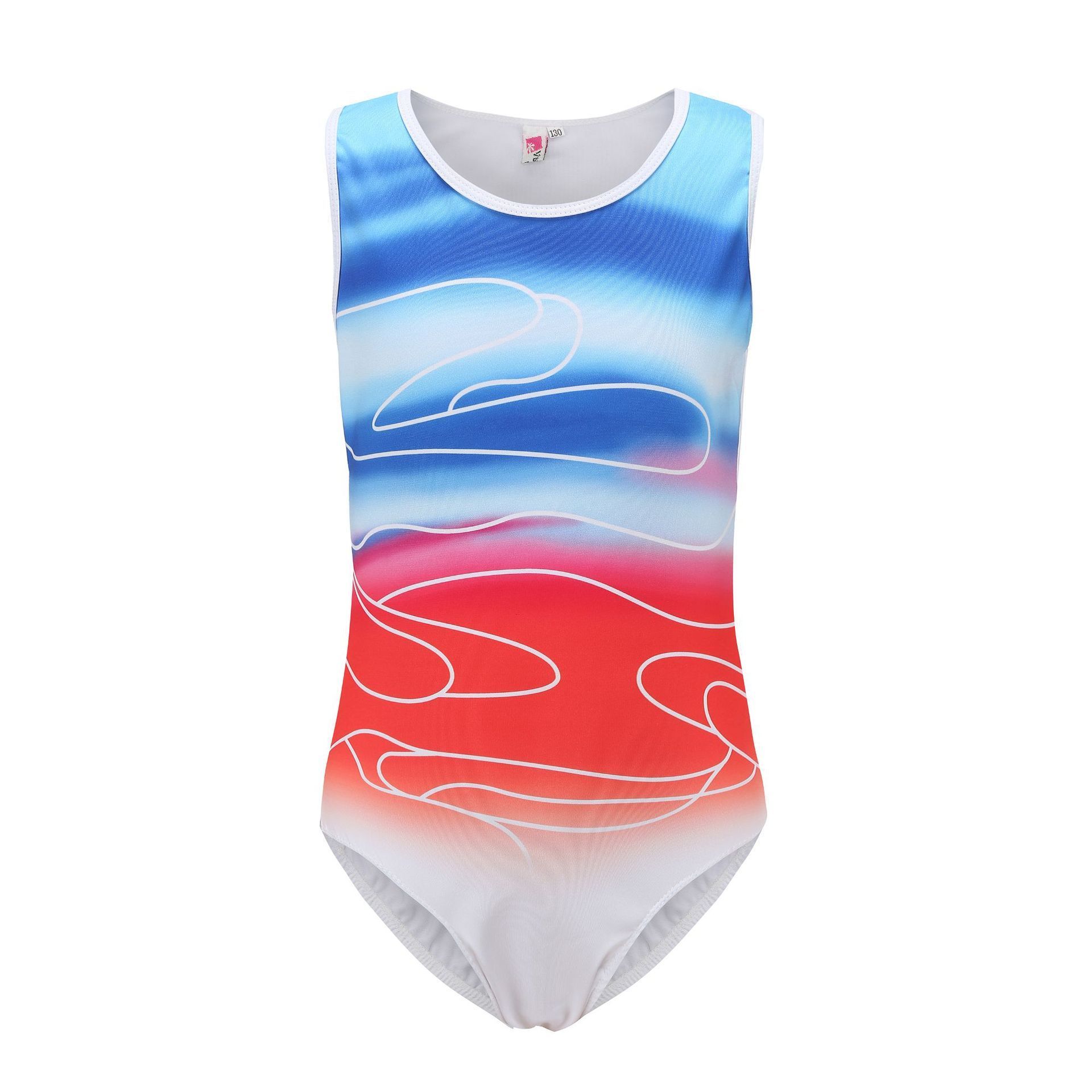 Summer Boys Dance Dress Boys Gymnastics Leotards custom design Men's gymnastics leotard