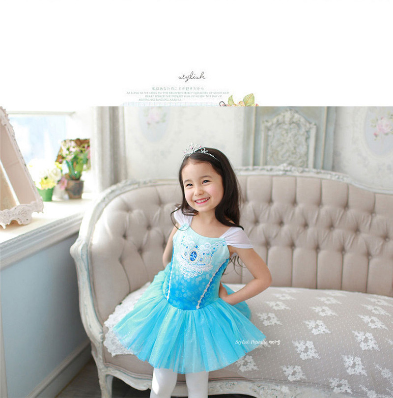 2023 tutu kids fluffy skirt dance dress performance costume kids ballet tutu dance party dress