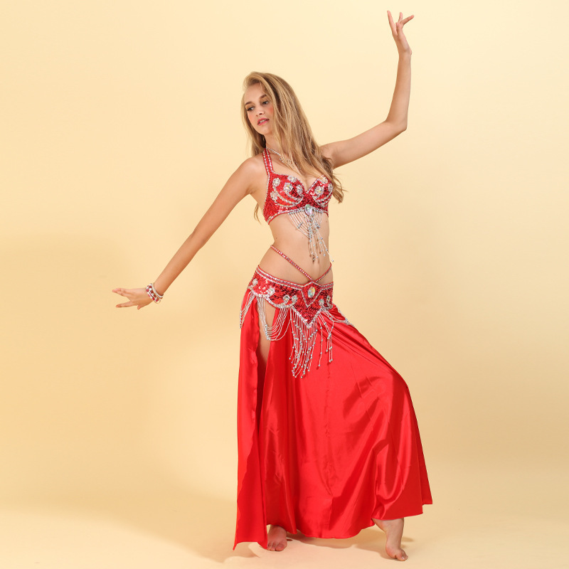 Professional belly dance Performance costumes dance suit women bollywood indian egyptian belly dance dress