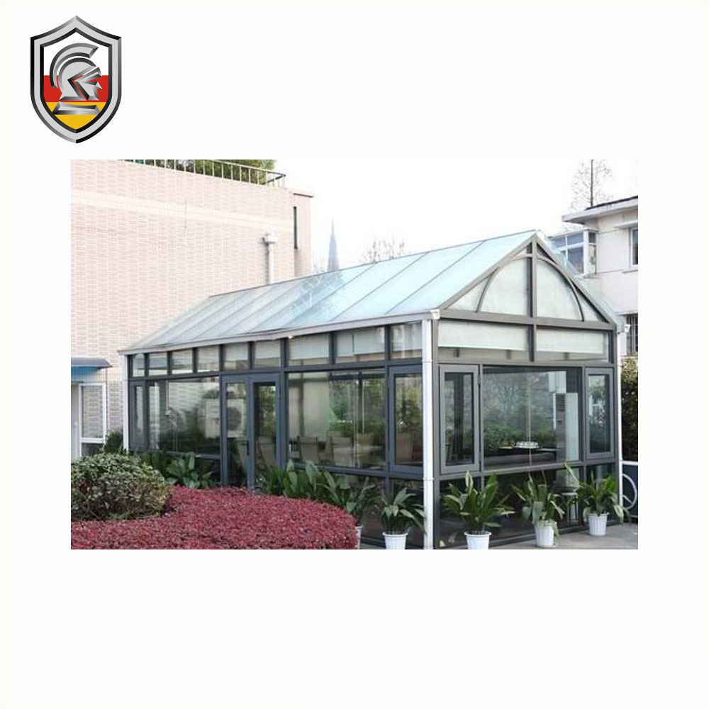 Prefabricated Aluminum Glass House Veranda Sunroom and Winter Garden