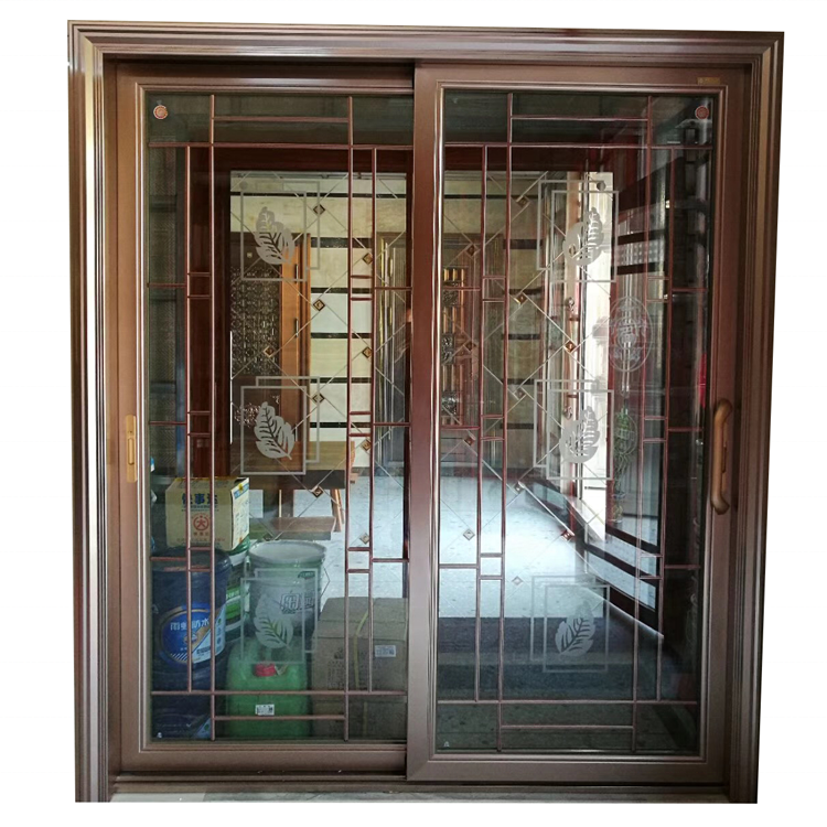 cheap price warehouse aluminium sliding glass door for house