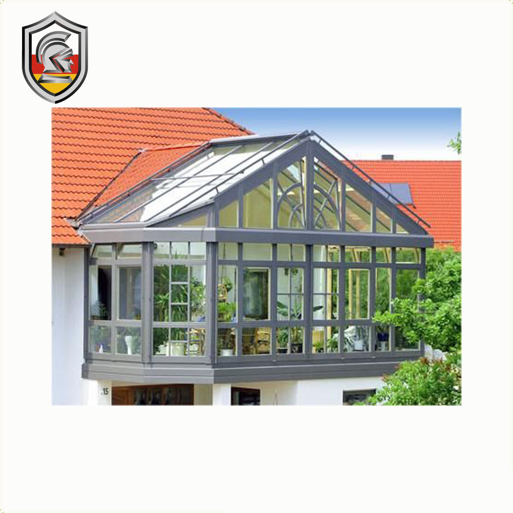 Prefabricated Aluminum Glass House Veranda Sunroom and Winter Garden