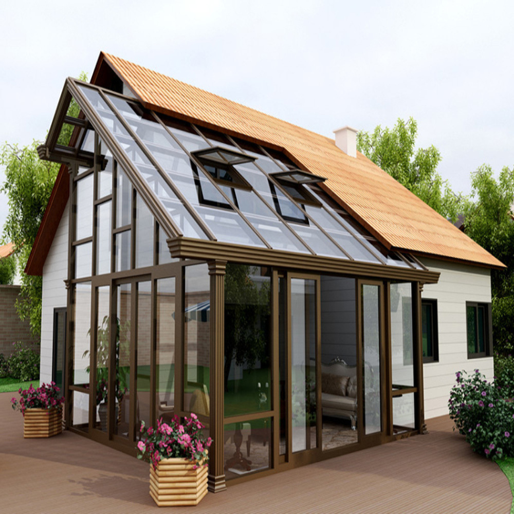 Factory Custom Aluminum Lowes Sunrooms And Patio Enclosure Designs for garden