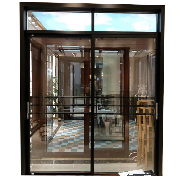 Soundproof modern house door design tempered glass sliding door philippines price